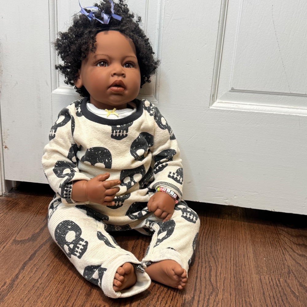 Lee Middleton Realistic Baby Doll 2004 Reva Schick Black AA Limited Ed 100/1000